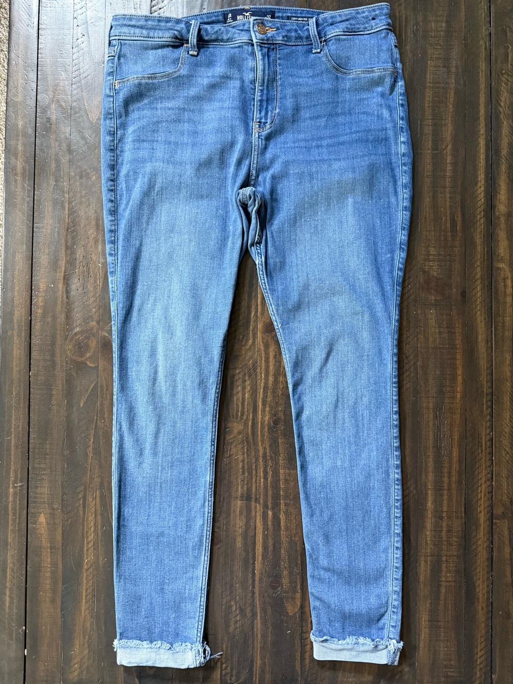 Hollister Curvy High-Rise Jean Legging Women’s 32x28 Advanced Stretch